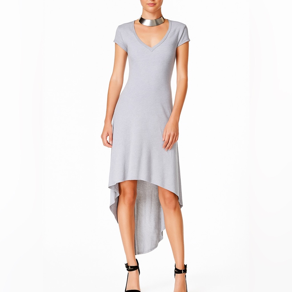 Chelsea Sky Women's High-Low Cutout T-Shirt Dress